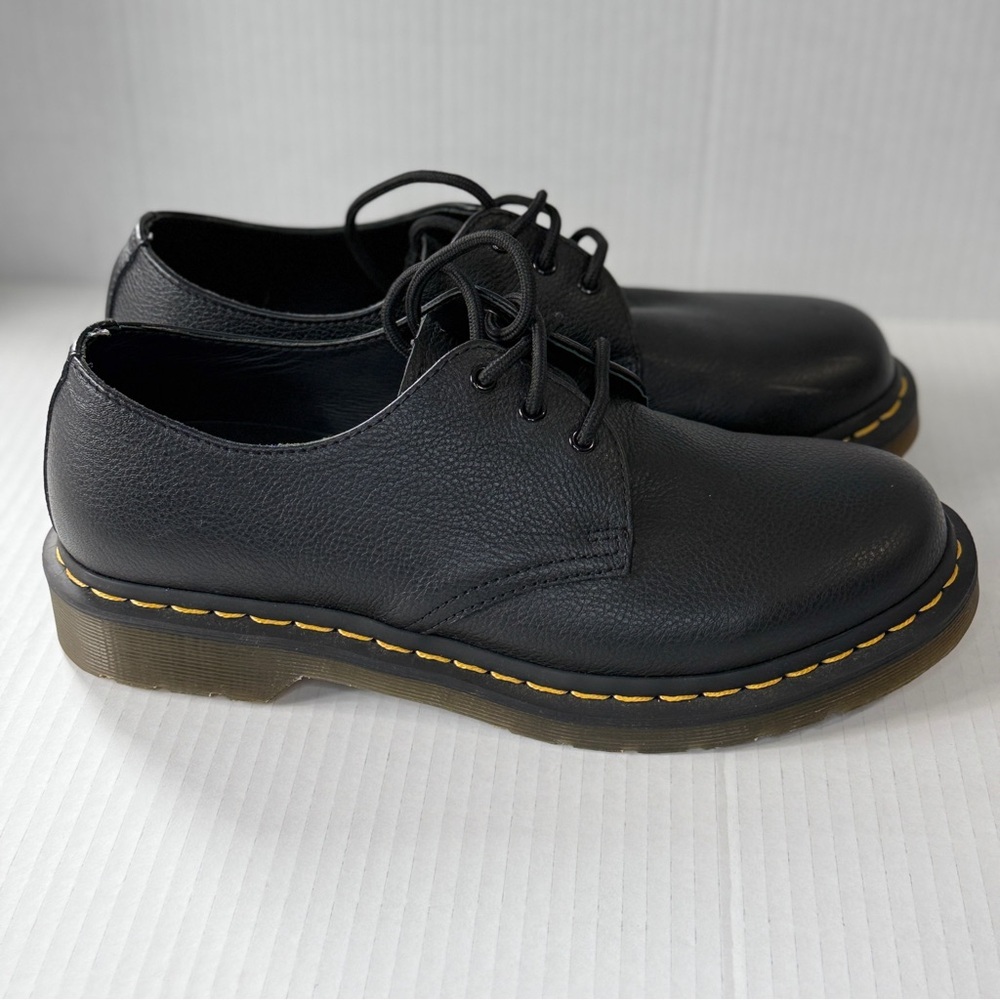 Dr Martens 24256 Virginia
black Oxford shoes classic academia Women's size 10 - Picture 1 of 11